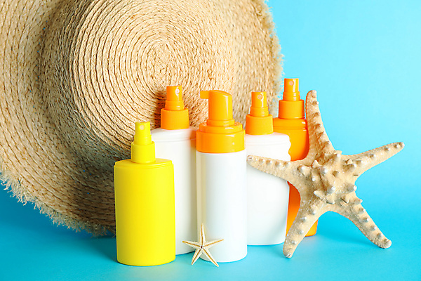 포토 JPG 해외이미지 하늘색 불가사리 바캉스용품 사람없음 여름휴가 바캉스 용기 오브젝트 밀짚모자 해외포토 모자_잡화 그릇 휴가 극피동물 파란색 파일형식 여름_계절 이미지허브