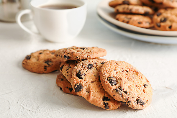 포토 JPG 해외이미지 디저트 사람없음 아웃포커스 쿠키 초코칩쿠키 해외포토 음식 촬영기법 초코칩 초코쿠키 파일형식 이미지허브