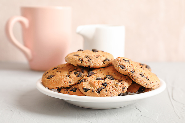 포토 JPG 해외이미지 접시 디저트 사람없음 쿠키 담기 초코칩쿠키 해외포토 식기 음식 모션 초코칩 초코쿠키 파일형식 이미지허브