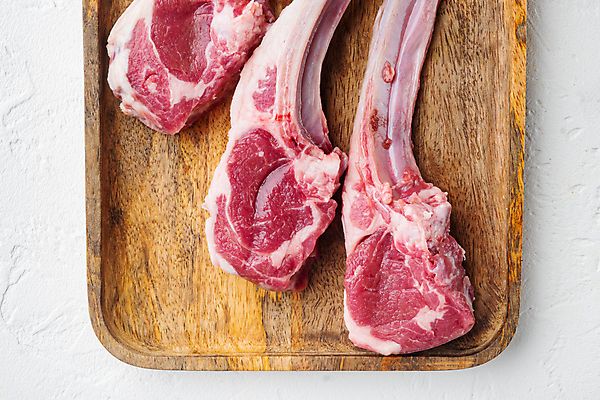 포토 JPG 해외이미지 음식 실내 생고기 육류 사람없음 신선 흰배경 날것 양고기 양갈비 해외포토 백그라운드 식재료 내부 흰색 파일형식 이미지허브