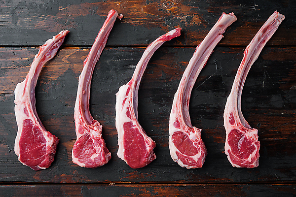 포토 JPG 해외이미지 음식 실내 생고기 육류 사람없음 신선 날것 양고기 양갈비 해외포토 식재료 내부 파일형식 이미지허브