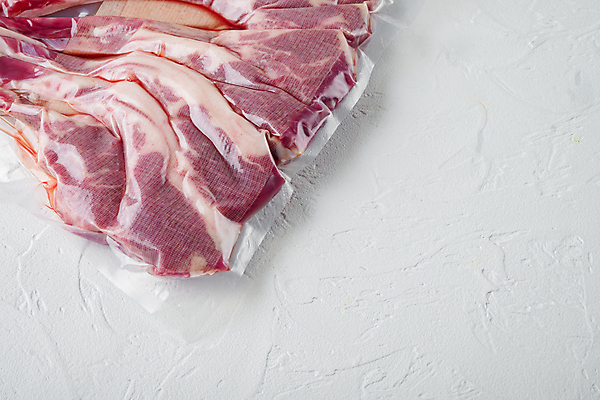 포토 JPG 해외이미지 음식 포장 실내 생고기 육류 돼지고기 사람없음 신선 바비큐 흰배경 날것 돼지갈비 진공 해외포토 백그라운드 식재료 내부 흰색 파일형식 이미지허브