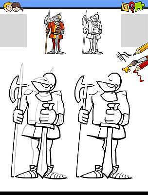 EPS 해외이미지 캐릭터 디자인 교육 어린이 선 일러스트 동화 잉크 취미 그래픽 책 운동 연필 페인트 유치원 퍼즐 중세 칼 끝 어플리케이션 만화 스케치 그림 크레파스 공상 문제집 색칠공부 초보 해외일러스트 일러캐릭터 학용품 건강 미술 사람 학습 필기구 색칠 역사 파일형식 벡터 이미지허브