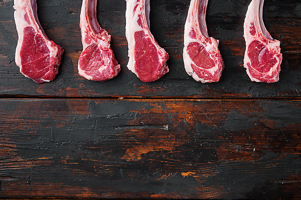 포토 JPG 해외이미지 음식 실내 생고기 육류 사람없음 신선 날것 양고기 양갈비 해외포토 식재료 내부 파일형식 이미지허브