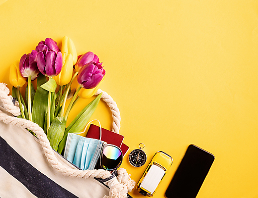 포토 JPG 해외이미지 스튜디오촬영 마스크 사람없음 여름 스마트폰 선글라스 튤립 나침반 오브젝트 여권 자동차모형 카피스페이스 해외포토 계절 꽃 안경 실내 핸드폰 스마트기기 모형 공백 파일형식 이미지허브 이미지허브