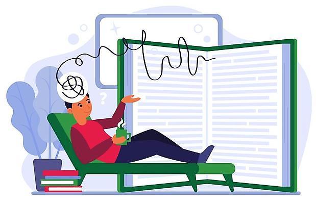 EPS 해외이미지 전신 남자 화분 생각 의자 일러스트 휴식 아이디어 한명 들기 성인 책 눕기 머그컵 엉킴 성인남자한명만 해외일러스트 1 가구 컨셉 모션 사람 컵 남자한명만 성인남자만 파일형식 벡터 이미지허브