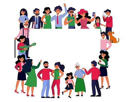 EPS 해외이미지 직업 배너 여자 남자 포스터 문화 일러스트 관계 협력 함께함 광고판 사람 인종 유행 우정 공백 방 도시 작업 네트워크 사회 그룹 군중 연결 다문화 긍정 커뮤니티 다민족 소셜 인구 지원 통일 카피스페이스 해외일러스트 컨셉 알림판 친구 사회이슈 판 공동체 파일형식 벡터 이미지허브