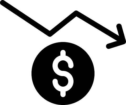 EPS 해외이미지 디자인 백그라운드 돈 일러스트 비즈니스 그래프 화살 그래픽 금융 경제 달러 저축 흰색 시장 플랫 하락 심볼 사인 투자 빚 고립 엘리먼트 비용 해외일러스트 컬러 컨셉 재산 파일형식 벡터 이미지허브