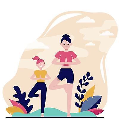 EPS 해외이미지 식물 캐릭터 라이프스타일 웰빙 공원 여자 딸 어린이 스포츠 포즈 컨셉 일러스트 요가 가족 자연 엄마 휴식 함께함 건강 서기 사람 야외 운동 스트레칭 침묵 신선 플랫 널 만화 연습 명상 위치 체조 아사나자세 해외일러스트 일러캐릭터 공공시설 관계 모션 생활 소리 요가자세 생태계 파일형식 벡터 이미지허브
