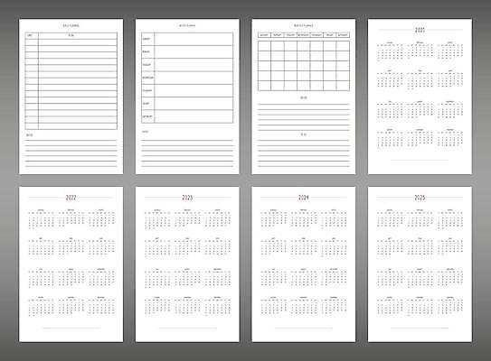 EPS 해외이미지 템플릿 계절 벽 일러스트 비즈니스 부분 탁자 이벤트 세트 사무실 다이어리 달력 일주일 날짜 클래식 연도 책상 레이아웃 공지사항 월 구역 기본 미니멀 해외일러스트 가구 컨셉 사무용품 파일형식 벡터 이미지허브