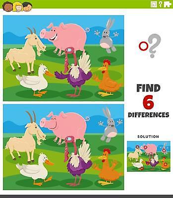 EPS 해외이미지 여자 남자 어린이 여러마리 일러스트 놀이 염소 오리 소년 상반신 세명 손들기 물음표 토끼 닭 칠면조 찾기 틀린그림찾기 어린이만 해외일러스트 기호 다수 포유류 모션 조류 사람 반려동물 파일형식 벡터 이미지허브