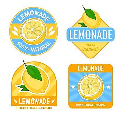 EPS 해외이미지 별 하늘색 잎 일러스트 사람없음 세트 노란색 라벨 사각형 원형 레몬 레모네이드 마름모 해외일러스트 자연요소 도형 식물 컬러 과일 프레임 파란색 에이드 파일형식 벡터 이미지허브