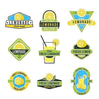 EPS 해외이미지 리본 잎 일러스트 잔 빨대 사람없음 세트 라벨 원형 달콤 레몬 레모네이드 에코 유기농 상큼 마름모 에코라이프 해외일러스트 도형 식물 라이프스타일 식기 웰빙 과일 프레임 환경 맛 에이드 파일형식 벡터 이미지허브