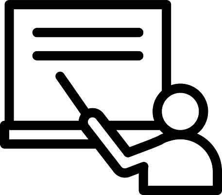 EPS 해외이미지 디자인 교육 백그라운드 일러스트 비즈니스 교실 학교 수업 미술 설명 사람 검은색 강사 교사 교수 가르침 플랫 심볼 사인 그림 고립 시범 충고 해외일러스트 직업 컬러 모션 문화예술 파일형식 벡터 이미지허브