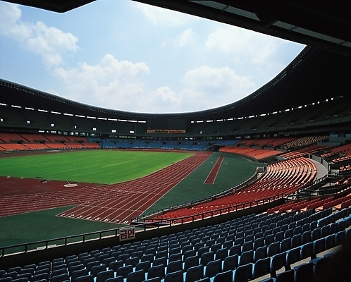 포토 JPG 주간 시설물 건축물 현대건축 건축 스포츠시설 사람없음 야외 건물 스타디움 경기장 올림픽주경기장 국내포토 자연요소 스포츠 시설 파일형식