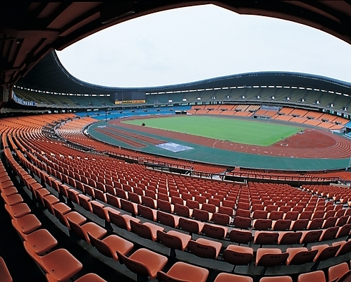 포토 JPG 주간 시설물 건축물 현대건축 건축 스포츠시설 사람없음 야외 건물 스타디움 경기장 올림픽주경기장 국내포토 자연요소 스포츠 시설 파일형식