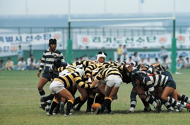 포토 JPG 주간 남자 스포츠 운동선수 사람 동양인 여러명 야외 럭비 충돌 하계스포츠 럭비선수 남자만 국내포토 자연요소 다수 인종 구기 파일형식