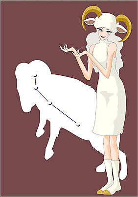 EPS 캐릭터 여자 별 일러스트 한명 사람 20대 성인 우주 별자리 운세 양 별자리캐릭터 점성술 양자리 여자만 여자한명만 성인여자만 청년만 청년여자만 성인한명만 청년여자한명만 성인여자한명만 성인만 일러캐릭터 자연요소 1 포유류 청년 파일형식 벡터