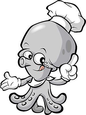 EPS 동물 직업 캐릭터 일러스트 홍보캐릭터 연체동물 사람없음 요식업 알림 해산물 음식점캐릭터 문어 낙지 낙지캐릭터 일러캐릭터 산업 무척추동물 수중동물 파일형식 벡터
