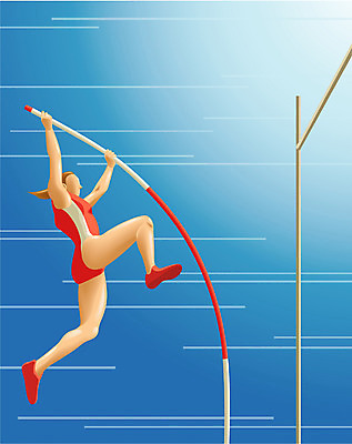 EPS 여자 남자 스포츠 올림픽 일러스트 하계올림픽 운동선수 한명 사람 경기 20대 성인 장대 육상스포츠 장대높이뛰기 청년만 성인만 국내일러스트 1 청년 파일형식 벡터