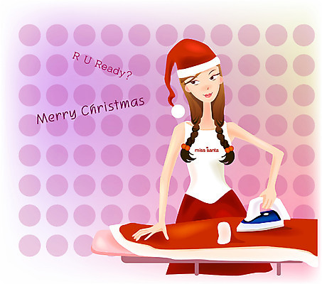 EPS 라이프스타일 여자 기념일 컬러 크리스마스 가사 겨울 일러스트 산타옷 실내 한명 사람 20대 성인 빨간색 산타클로스 다리미 다림질 여자만 여자한명만 성인여자만 청년만 청년여자만 성인한명만 청년여자한명만 성인여자한명만 성인만 국내일러스트 1 옷 계절 이벤트 청년 내부 생활 가전제품 파일형식 벡터