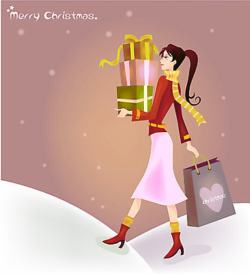 EPS 웰빙 여자 기념일 크리스마스 겨울 일러스트 크리스마스선물 선물 한명 사람 20대 성인 야외 쇼핑 쇼핑백 여자만 여자한명만 성인여자만 청년만 청년여자만 성인한명만 청년여자한명만 성인여자한명만 성인만 국내일러스트 1 계절 가방 이벤트 청년 파일형식 벡터