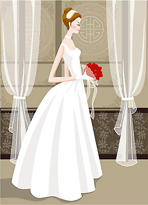 EPS 전신 라이프스타일 웰빙 드레스 여자 신부 웨딩드레스 결혼 일러스트 결혼식 한명 서기 사람 20대 성인 여자만 여자한명만 성인여자만 청년만 청년여자만 성인한명만 청년여자한명만 성인여자한명만 성인만 국내일러스트 1 옷 모션 이벤트 청년 생활 파일형식 벡터