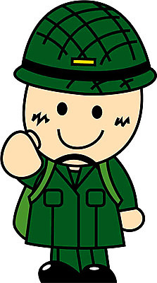 EPS 전신 클립아트 직업 남자 어린이 일러스트 한명 서기 사람 소년 군인 남자만 남자한명만 어린이만 소년만 소년한명만 국내일러스트 1 모션 국군 파일형식 벡터