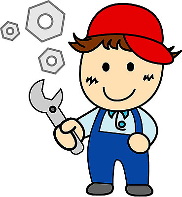 EPS 전신 클립아트 직업 남자 어린이 일러스트 한명 서기 사람 소년 기술자 엔지니어 정비공 남자만 남자한명만 어린이만 소년만 소년한명만 국내일러스트 1 모션 파일형식 벡터