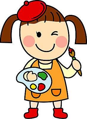 EPS 전신 클립아트 직업 여자 초등학생 어린이 일러스트 미술 한명 서기 사람 소녀 미술도구 붓 팔레트 화가 여자만 여자한명만 어린이만 소녀만 소녀한명만 국내일러스트 1 학생 모션 문화예술 오브젝트 파일형식 벡터