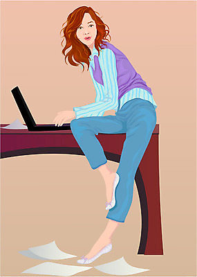 EPS 전신 직업 여자 일러스트 한명 사람 앉기 20대 성인 노트북 작가 소설가 여자만 여자한명만 성인여자만 청년만 청년여자만 성인한명만 청년여자한명만 성인여자한명만 성인만 국내일러스트 1 모션 청년 전자제품 파일형식 벡터