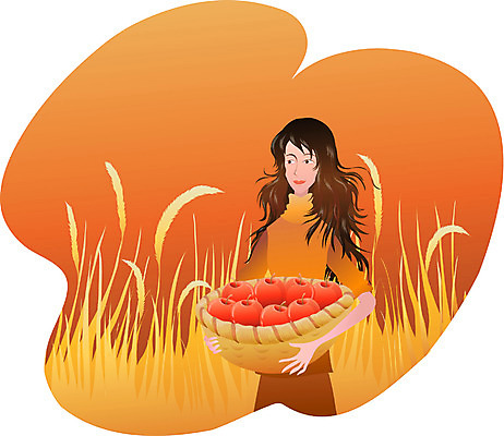 EPS 사계절 계절 여자 과일 일러스트 자연 갈대 한명 사람 20대 성인 바구니 가을 사과 숲 갈대밭 풀숲 사과바구니 여자만 여자한명만 성인여자만 청년만 청년여자만 성인한명만 청년여자한명만 성인여자한명만 성인만 국내일러스트 식물 1 청년 생태계 파일형식 벡터 갈대_식물