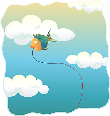 EPS 주간 구름 기독교 종교 생활용품 일러스트 하늘 낚시 어류 사람없음 야외 레포츠 놀이용품 국내일러스트 자연요소 레저 수중동물 오브젝트 파일형식 벡터