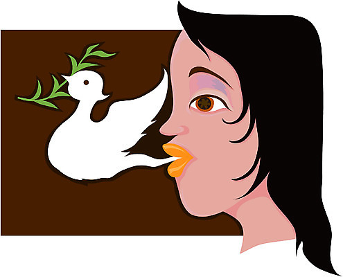 EPS 여자 기독교 종교 얼굴 일러스트 나뭇잎 한명 사람 20대 성인 평화 비둘기 여자만 여자한명만 성인여자만 청년만 청년여자만 성인한명만 청년여자한명만 성인여자한명만 성인만 국내일러스트 1 컨셉 잎 조류 청년 신체부위 파일형식 벡터