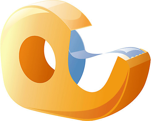 EPS 일러스트 문구용품 사람없음 사무용품 테이프 스카치테이프 국내일러스트 오브젝트 파일형식 벡터