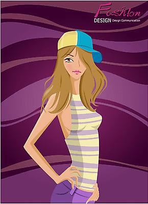 EPS 모델 직업 여자 패션 포즈 일러스트 한명 사람 20대 성인 여자만 여자한명만 성인여자만 청년만 청년여자만 성인한명만 청년여자한명만 성인여자한명만 성인만 국내일러스트 1 청년 파일형식 벡터