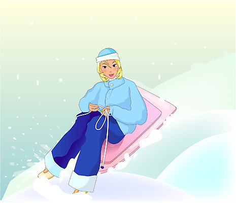 EPS 계절 여자 겨울 일러스트 겨울스포츠 스키장 한명 사람 20대 성인 야외 눈 썰매 썰매장 여자만 여자한명만 성인여자만 청년만 청년여자만 성인한명만 청년여자한명만 성인여자한명만 성인만 국내일러스트 자연요소 1 스포츠 날씨 청년 파일형식 벡터