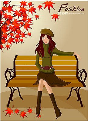 EPS 모델 직업 계절 여자 패션 포즈 일러스트 한명 사람 20대 성인 가을 여자만 여자한명만 성인여자만 청년만 청년여자만 성인한명만 청년여자한명만 성인여자한명만 성인만 국내일러스트 1 청년 파일형식 벡터