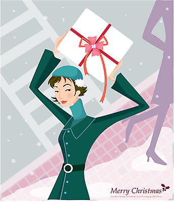 EPS 계절 여자 기념일 크리스마스 겨울 일러스트 거리 선물 한명 사람 20대 성인 야외 선물상자 눈 여자만 여자한명만 성인여자만 청년만 청년여자만 성인한명만 청년여자한명만 성인여자한명만 성인만 국내일러스트 자연요소 1 날씨 이벤트 청년 상자 파일형식 벡터