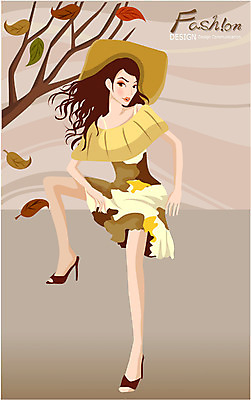 EPS 모델 직업 계절 여자 패션 포즈 단풍 낙엽 일러스트 한명 사람 20대 성인 가을 여자만 여자한명만 성인여자만 청년만 청년여자만 성인한명만 청년여자한명만 성인여자한명만 성인만 국내일러스트 1 잎 청년 파일형식 벡터