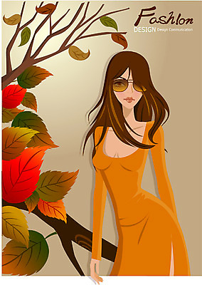 EPS 모델 직업 계절 여자 패션 포즈 일러스트 한명 사람 20대 성인 가을 여자만 여자한명만 성인여자만 청년만 청년여자만 성인한명만 청년여자한명만 성인여자한명만 성인만 국내일러스트 1 청년 파일형식 벡터