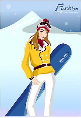 EPS 계절 여자 패션 겨울 일러스트 레저 겨울스포츠 한명 사람 풍경 20대 성인 야외 레포츠 눈 스노우보드 보드 여자만 여자한명만 성인여자만 청년만 청년여자만 성인한명만 청년여자한명만 성인여자한명만 성인만 국내일러스트 자연요소 1 스포츠 날씨 청년 보드_스포츠 파일형식 벡터