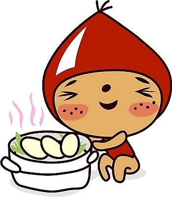 EPS 전신 클립아트 식물 캐릭터 열매 일러스트 떡 앉기 사람없음 견과류 밤 송편 음식캐릭터 견과류캐릭터 일러캐릭터 음식 모션 파일형식 벡터