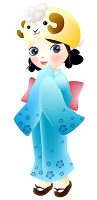 EPS 모자 전통 여자 초등학생 어린이 외국문화 일본문화 일러스트 새해 한명 사람 소녀 일본 십이지신 양 기모노 연하장 십이지신캐릭터 일본전통 연말연시 간지 여자만 여자한명만 어린이만 소녀만 소녀한명만 일러캐릭터 캐릭터 1 학생 동양문화 잡화 아시아 문화 포유류 카드_감사 일본전통의상 파일형식 벡터