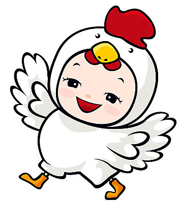 EPS 동물 척추동물 캐릭터 전통 어린이 동물캐릭터 일러스트 새해 사람 십이지신 운세 닭띠 닭 유 연하장 새캐릭터 닭캐릭터 연말연시 어린이만 일러캐릭터 조류 카드_감사 파일형식 벡터