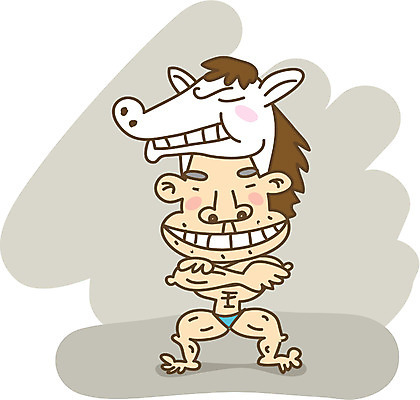 EPS 전신 클립아트 동물 척추동물 캐릭터 육지동물 남자 일러스트 포유류 상상 새해 서기 사람 십이지신 운세 말_동물 십이지신캐릭터 말띠 말캐릭터 망아지 남자만 일러캐릭터 새끼 동물캐릭터 모션 파일형식 벡터