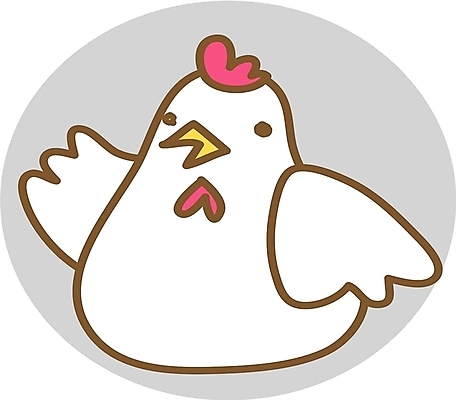 EPS 클립아트 동물 척추동물 일러스트 조류 새해 사람없음 십이지신 운세 닭띠 닭 유 십이지신캐릭터 닭유 일러캐릭터 캐릭터 한자 파일형식 벡터