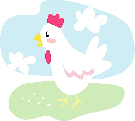 EPS 주간 클립아트 동물 척추동물 일러스트 조류 새해 사람없음 야외 십이지신 운세 닭띠 닭 유 닭유 국내일러스트 자연요소 한자 파일형식 벡터