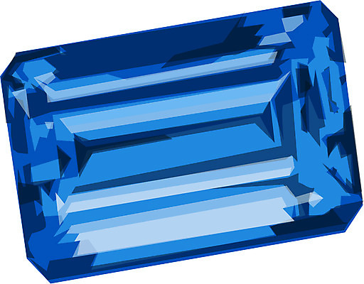 EPS 클립아트 잡화 일러스트 장신구 사람없음 9월 광석 보석 오브젝트 사파이어 탄생석 국내일러스트 날짜 파일형식 벡터