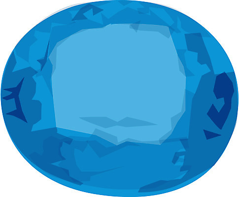 EPS 클립아트 잡화 일러스트 장신구 사람없음 11월 광석 보석 오브젝트 탄생석 토파즈 국내일러스트 날짜 파일형식 벡터